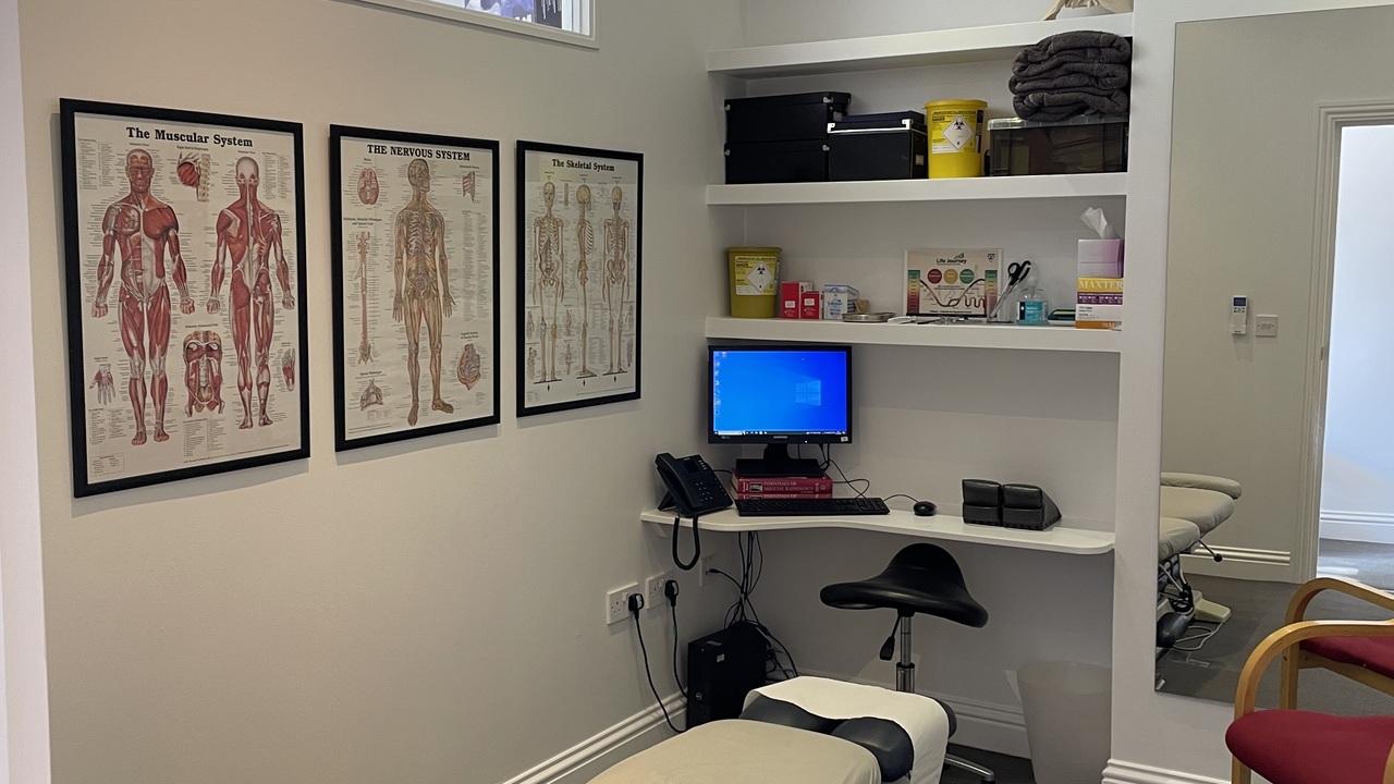 Therapy room available in multi disciplinary clinic