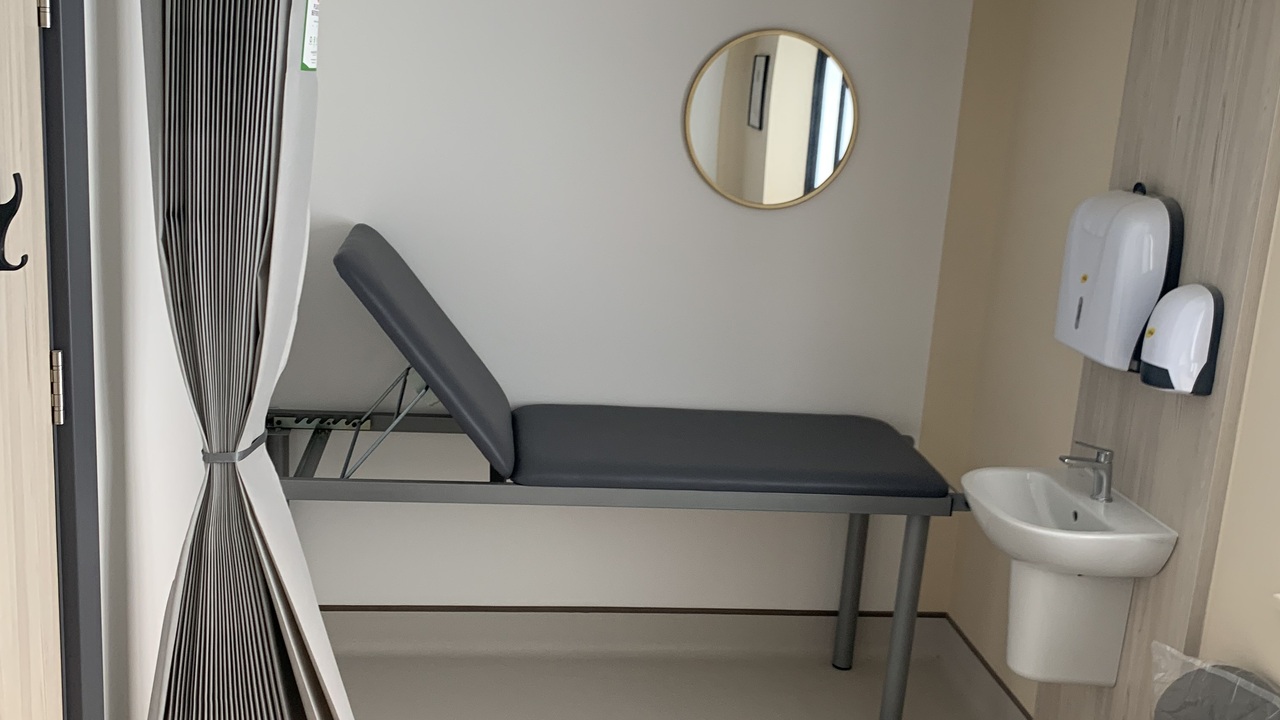 Modern Treatment Room Available In Busy Pharmacy