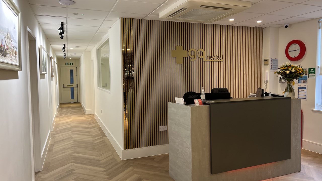 Modern Private Clinic Room for Healthcare Professionals in London